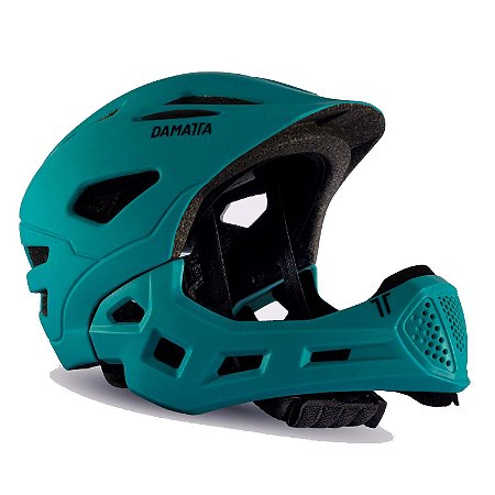 CAPACETE BIKE INFANTIL TURQUESA - DAMATTA - DaMatta Bike Store