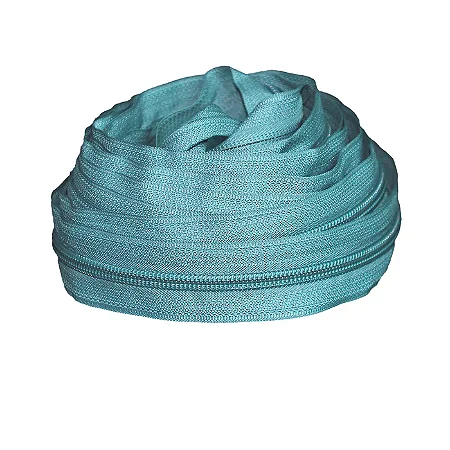 ZIPER Nº6 POLIESTER COR AZUL BEBE 5 METROS