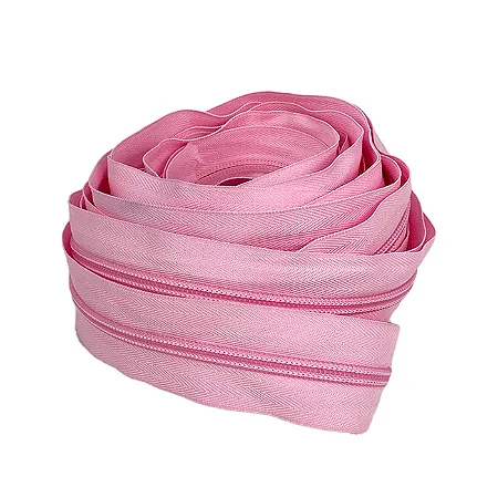ZIPER Nº6 POLIESTER COR ROSA CLARO 5 METROS