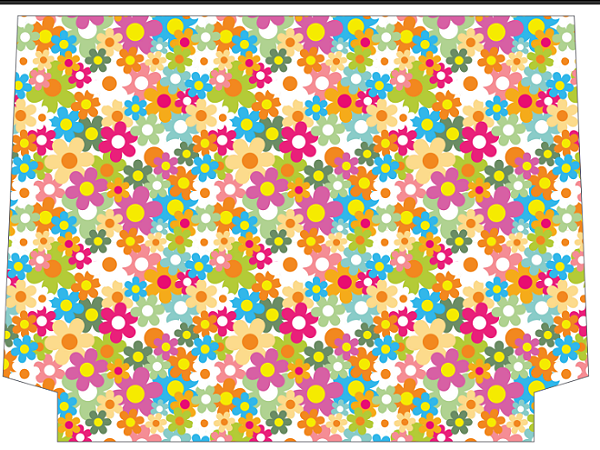 Necessaire Tradicional ( Coleção Flores do Deserto )