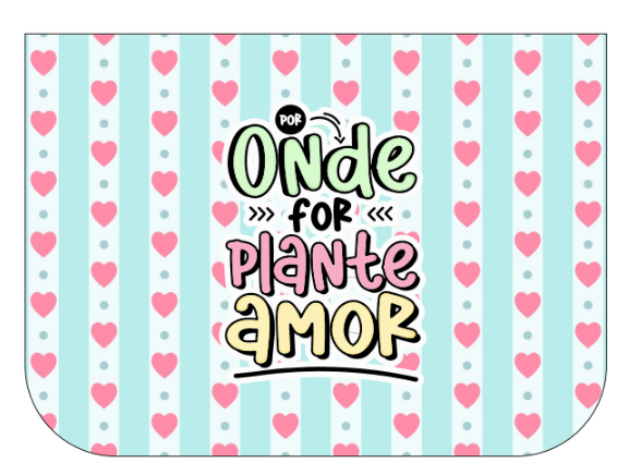 Recorte Porta Moeda Coleção Mulher de Fé