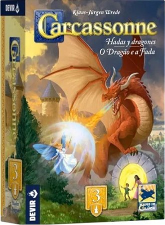 Carcassonne: Expansão 3 - O Dragão e a Fada