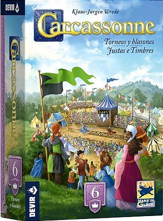 Carcassonne: Expansão 6 - Justas e Timbres (2025)