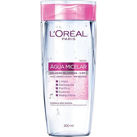 LOREÁL PARIS DERMO ÁGUA MICELAR - 200ml