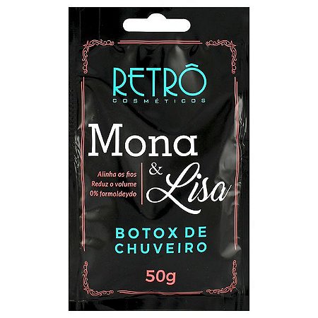 RETRO MONA LISA BOTOX DE CHUVEIRO SACHÊ - 50g