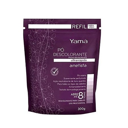 YAMÁ PÓ DESCOLORANTE REFIL AMETISTA - 300g