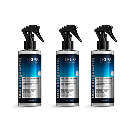 KIT 3 UNIDADES TRUSS SPRAY USO OBRIGATORIO RPK