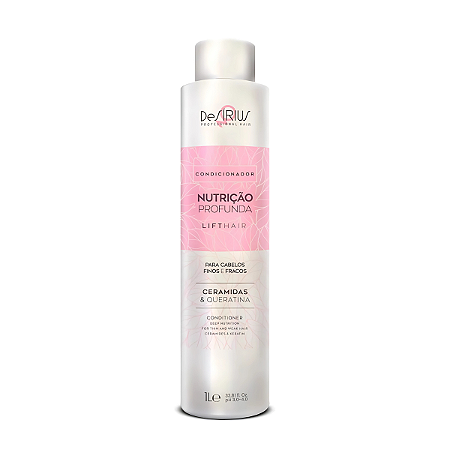 Condicionador Nutrição Profunda Lifth Hair De Sírius 1L