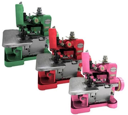 Máquina de Costura Overloque Semi Industrial 3 Fios com Motor Acoplado -  Collor Pink Acessórios para Patchwork