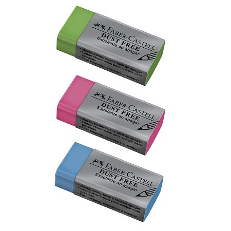 Borracha Faber Castell Dust Free Média Colors