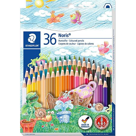 Lápis de Cor Staedtler Noris 36 Cores
