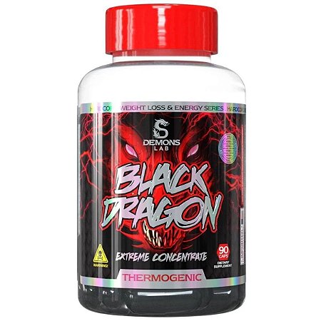 Black Dragon Extreme Concentrate 90 Caps Demons Lab