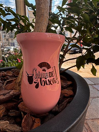 Cuia Bagão Rosa Antigo