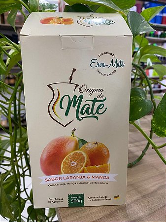Erva Mate Laranja e Manga
