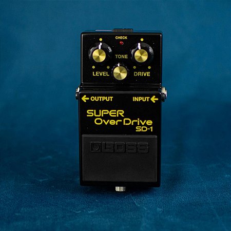 Pedal de Efeito para Guitarra Boss Super Overdrive SD-1