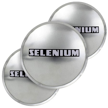 Protetor de Aluminio Para Alto Falante Selenium 91mm(3 Unid)