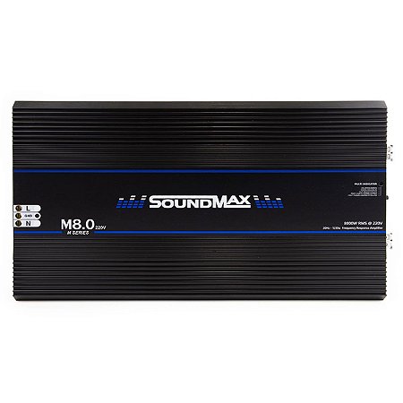 Modulo Amplificador Soundmax M8.0 Linha 220V 8000W