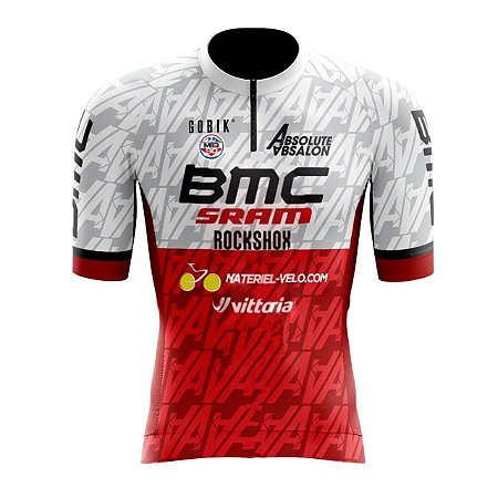 Camisa Mtb BMC Ciclismo Camiseta Para Ciclista com Proteção UV/UVB/UVA 50+Zíper MASCULINA-FEMININO-INFANTIL
