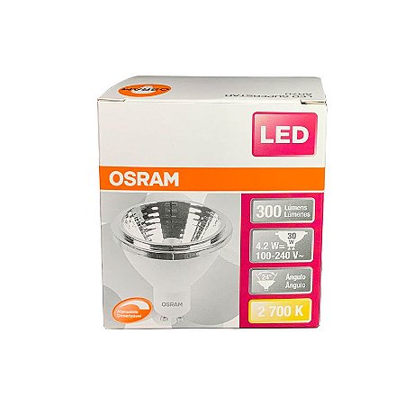 LED AR70 DIM 4.2W 2700K 300lm BIV GU10 7017353