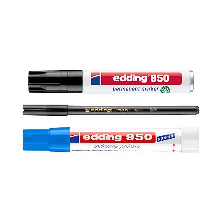 Kit Criminal Lettering - 01 edding 1340 + 01 edding 850 + 01 edding 950