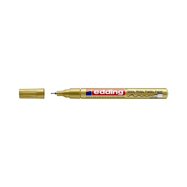 edding 780 - Marcador permanente metálico - Base solvente - Altas temperaturas - 0.8 mm