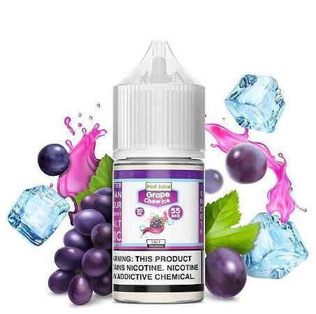 Grape Chew Ice - Pod Juice Salt - 30ML