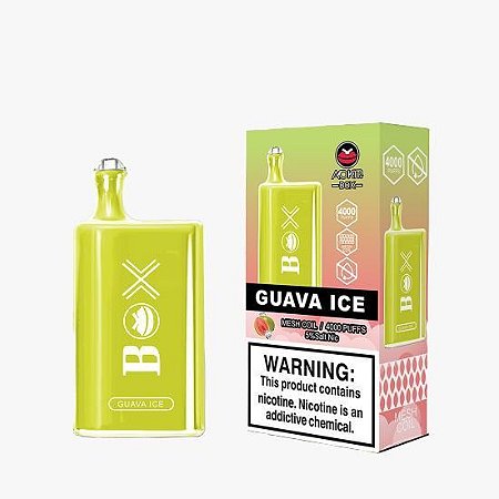 Guava Ice - Aokit Box - 4000 Puffs - 5% Nicsalt - Pod Descartável