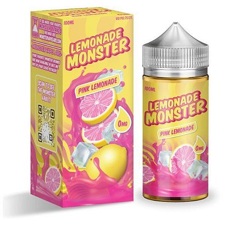 Líquido Nicsalt - Pink Lemonade Monster - 30ml