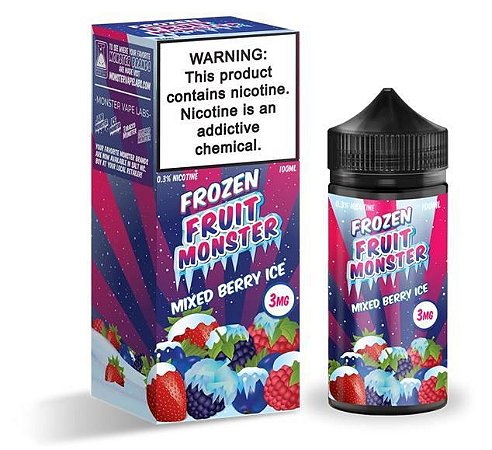 Mixed Berry Ice - Frozen Fruit - Monster - 100ml