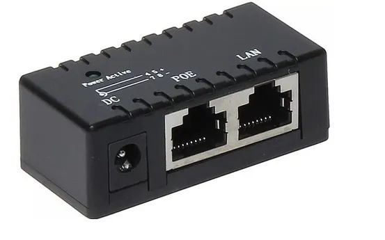 Adaptador Poe Injetor Tensão 9-48v Lan