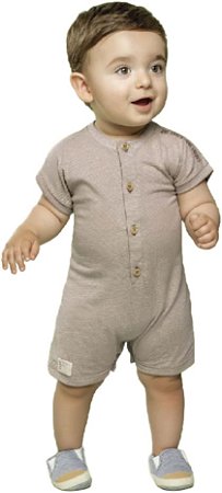 MACACAO BEBE EM MALHA ECO BOTONE COLORITTA