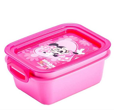 MARMITA COM TRAVAS MINNIE
