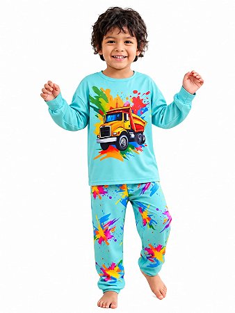 PIJAMA ESTAMPA CAMINHÃO