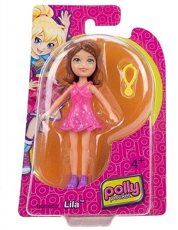 BONECA POLLY POCKET - LILA BCY77 MATTEL