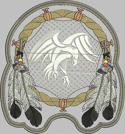 Patch Apacho 10x09 cm