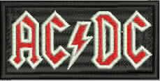 Patch ACDC 08x10 cm