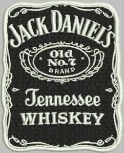 Patch Jack Daniel´s 10x09 cm