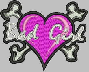 Patch Bad Girl 08x10 cm