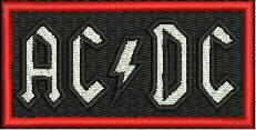 Patch ACDC 04x08 cm