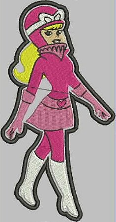 Patch Penélope Charmosa 15x06 cm