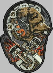 Patch Urso 10x8 cm