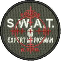 Patch Swat 07x07 cm