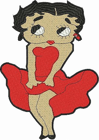 Patch Betty Boop 10X06 cm