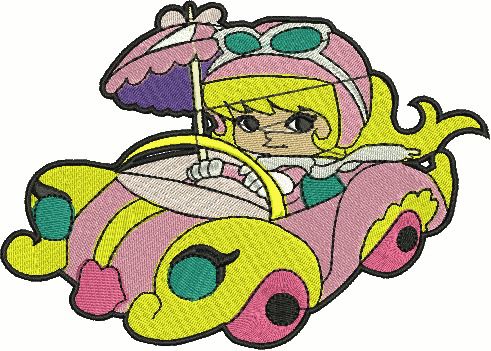 Patch Penélope Charmosa Infantil 07x12 cm