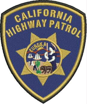 Patch Distintivo California 12x10 cm