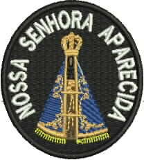 Patch Nossa Senhora Aparecida 08x07 cm