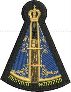 Patch Nossa Senhora Aparecida 06x04 cm
