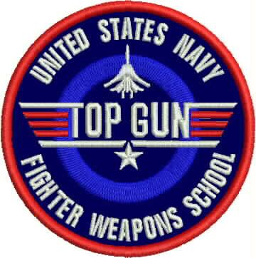Patch Top Gun 06 - 09x09 cm