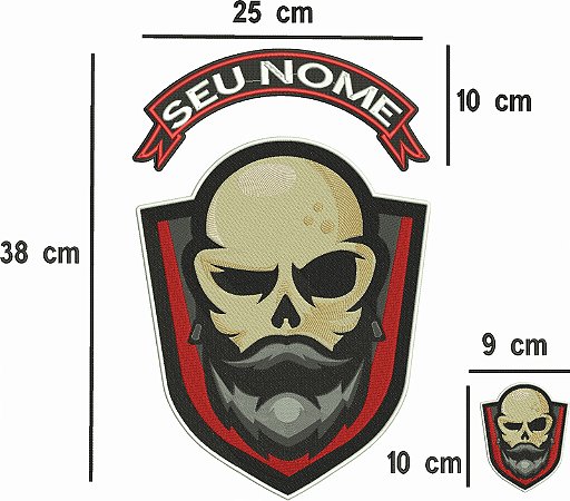 Kit Feminino Rickel Custom Triciclos 38x25cm