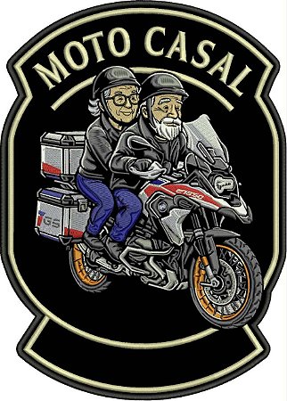 Patch Moto Casal